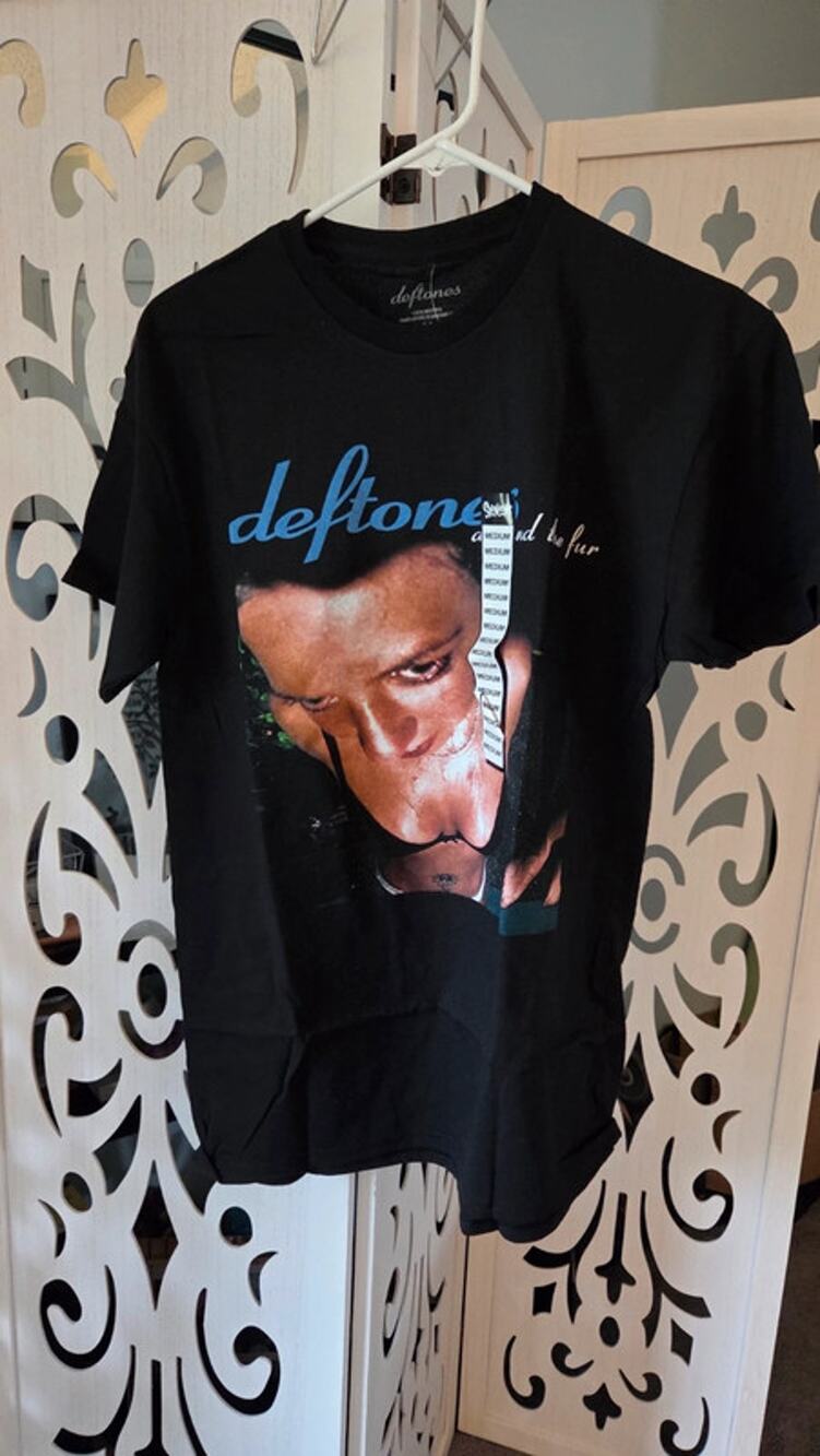 Deftones Around The Fur Graphic Band Tee NWT Black Medium Alt Metal Shirt
